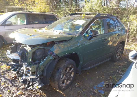 2025 Toyota Rav4 Hybrid Woodland Edition из США, поврежденный, VIN 2T3UWRFV9SW259673